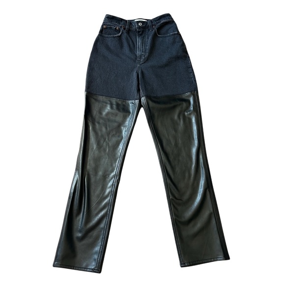 Abercrombie Womens Curve Love 90s Straight Ultra High Rise Jeans NWT 26/2L - Picture 2 of 16